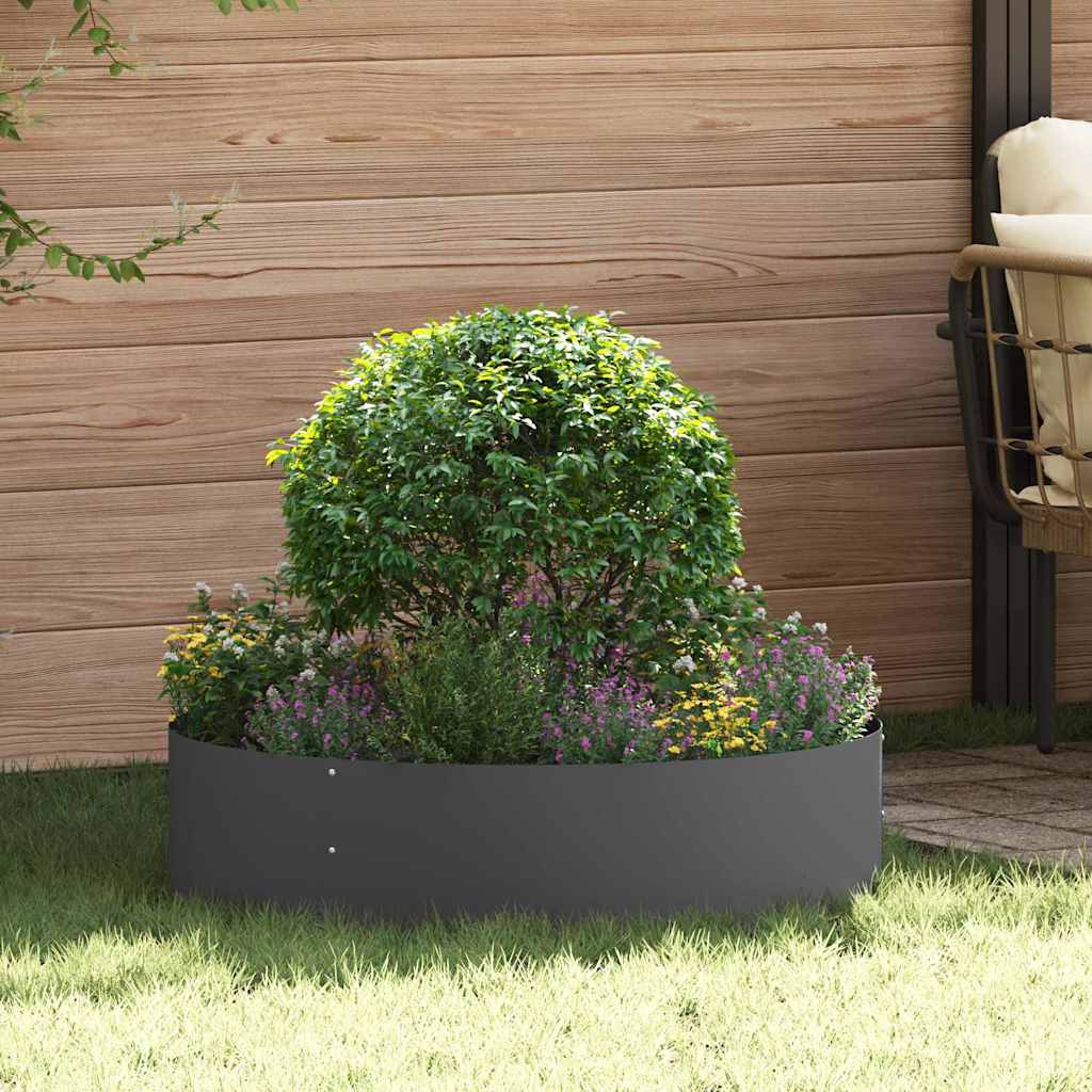Pflanzenring Silber 120 X 120 X 20 Cm Er Stahl