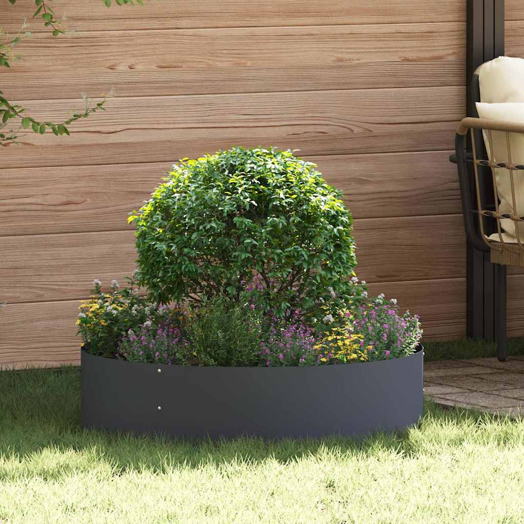Pflanzenring Silber 120 X 120 X 20 Cm Er Stahl