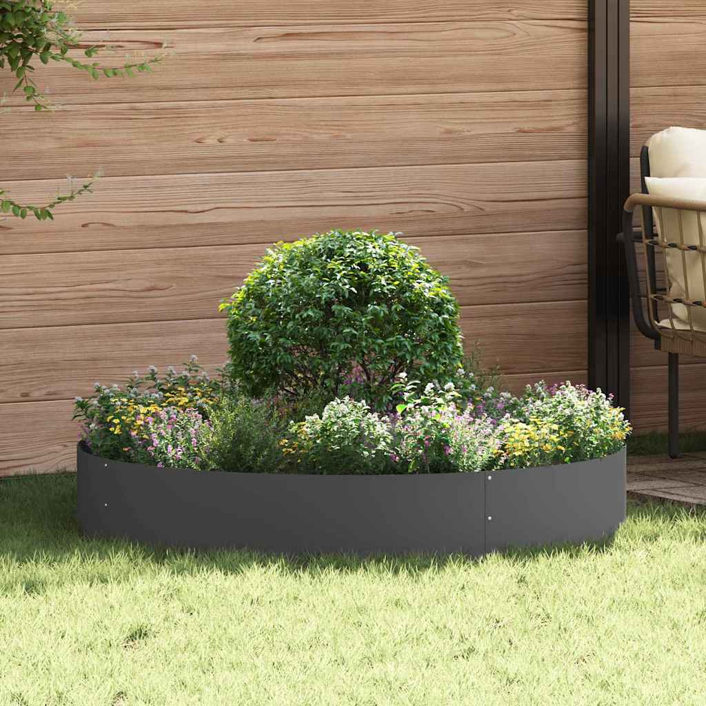 Pflanzenring Silber 120 X 120 X 20 Cm Er Stahl
