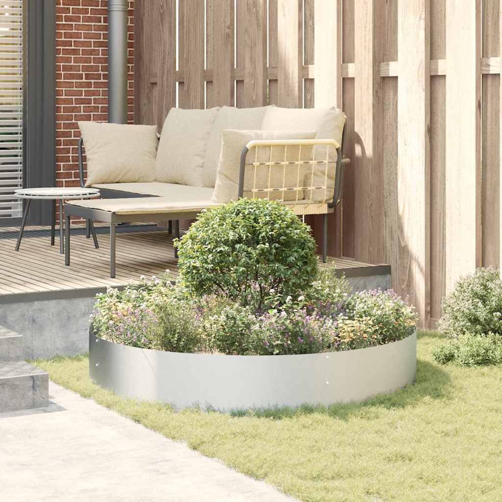 Pflanzenring Silber 120 X 120 X 20 Cm Er Stahl