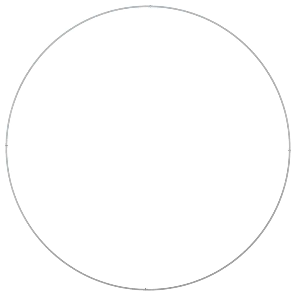 Pflanzenring Silber 120 X 120 X 20 Cm Er Stahl