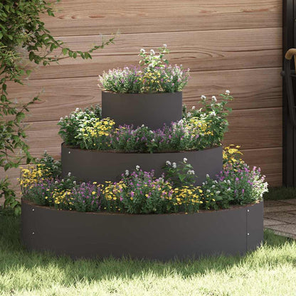 Garten-Pflanzgefäß Rostig 120 X 120 X 20 Cm