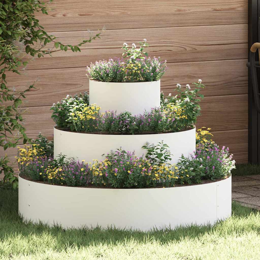 Garten-Pflanzgefäß Rostig 120 X 120 X 20 Cm
