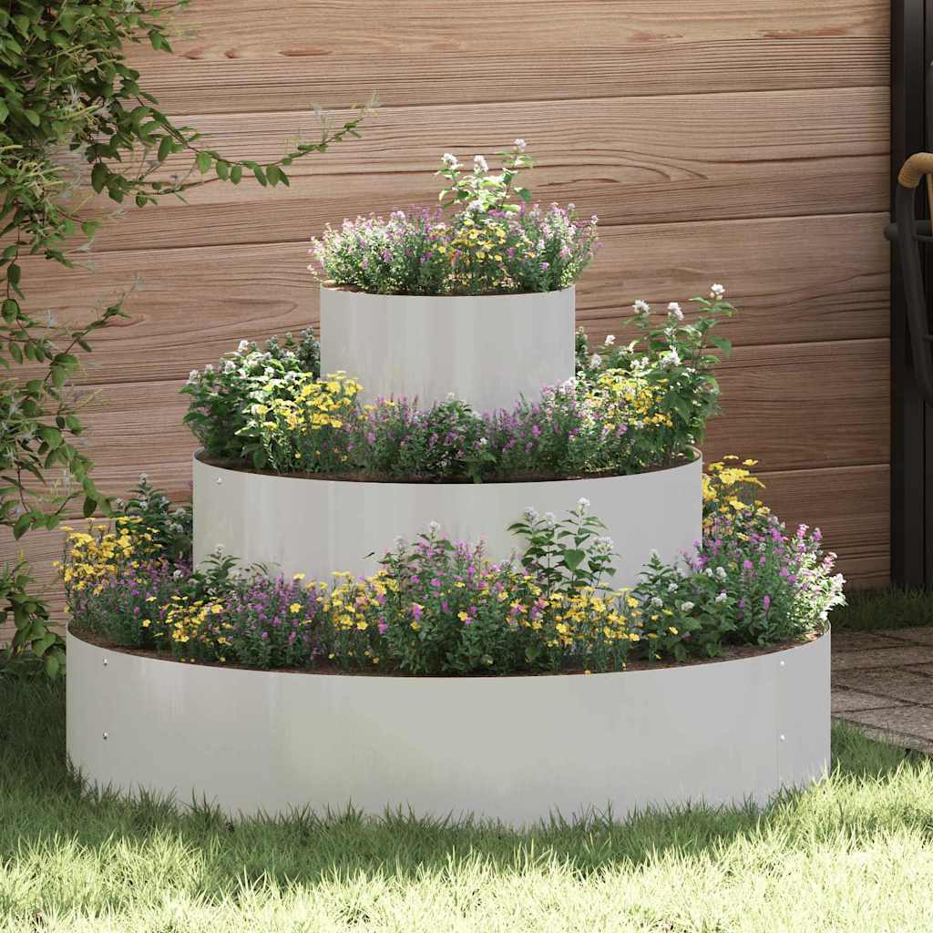 Garten-Pflanzgefäß Rostig 120 X 120 X 20 Cm
