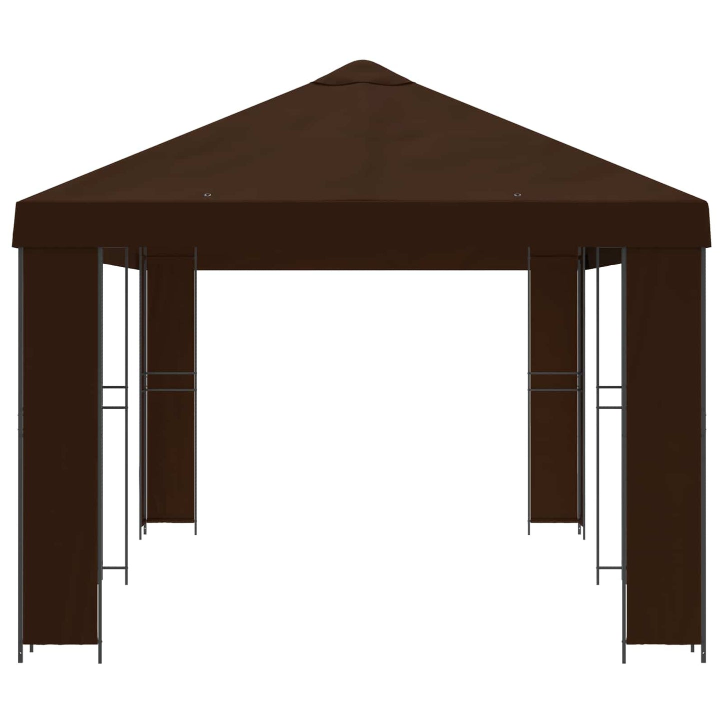 Garten Pavillon 6 X 3 M Polyester Und Stahl 190