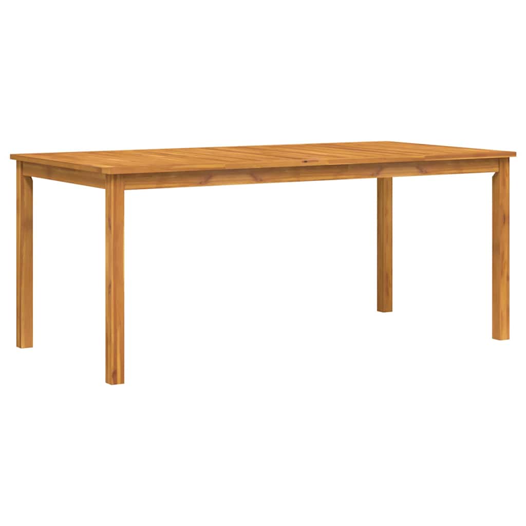 Garten Essgruppe 9 Pcs Braun Massivholz Akazie