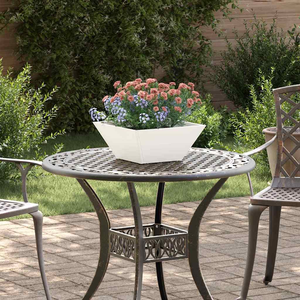 Garten-Pflanzgefäß Silber