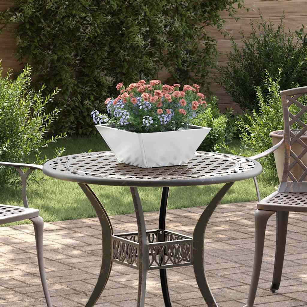 Garten-Pflanzgefäß Silber