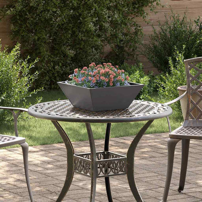 Garten-Pflanzgefäß Silber