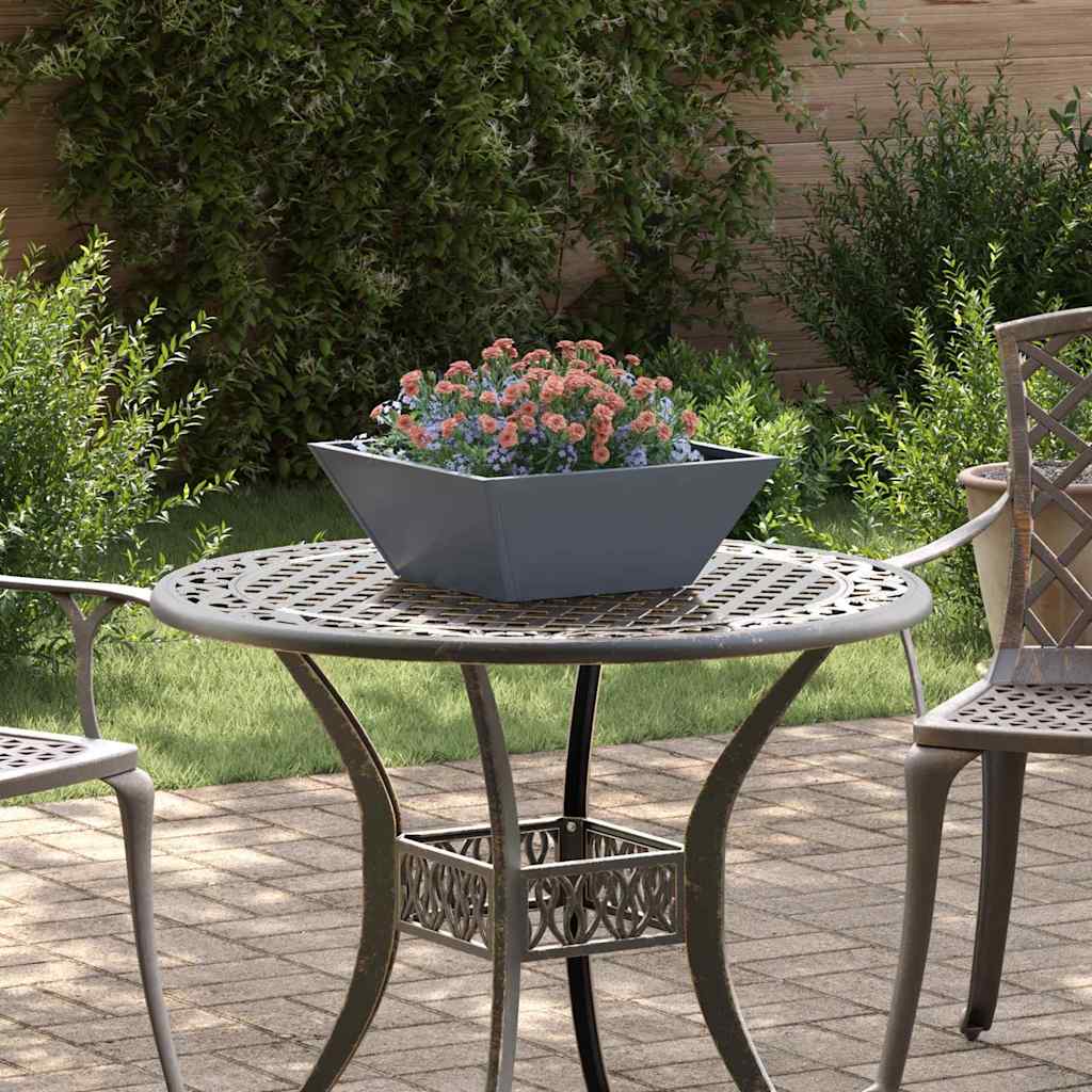 Garten-Pflanzgefäß Silber