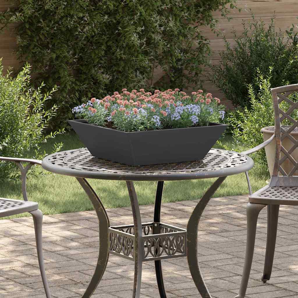 Garten-Pflanzgefäß Silber