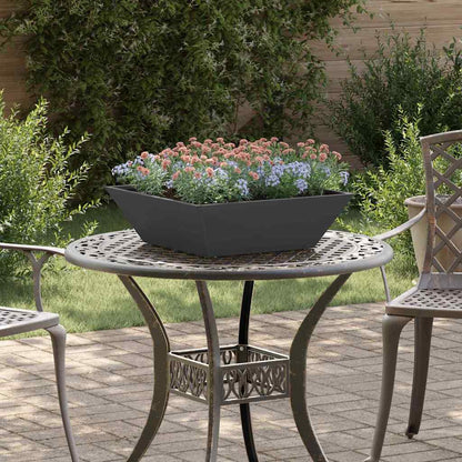 Garten-Pflanzgefäß Silber