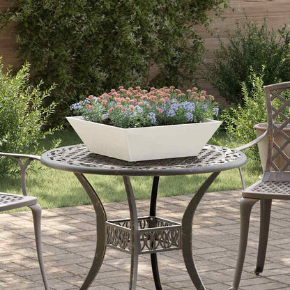 Garten-Pflanzgefäß Silber