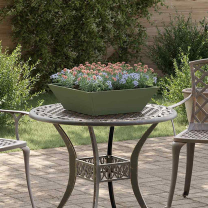 Garten-Pflanzgefäß Silber