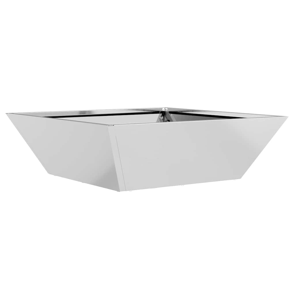 Garten-Pflanzgefäß Silber