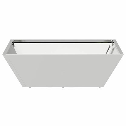 Garten-Pflanzgefäß Silber