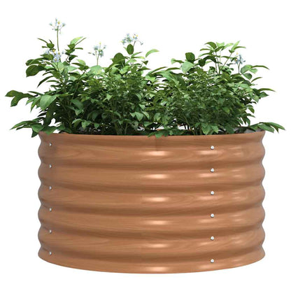 Hochbeet Braun Stahl
