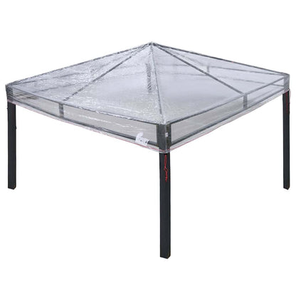 Ersatzbezug Für Pavillon Transparent 300 X 300 X 26 Cm Pvc