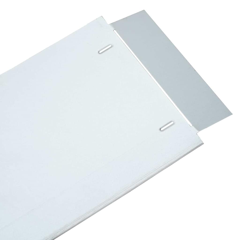 Rasenkanten 5 Pcs Silber 100 X 25 X 0,07 Cm Verzinkter Stahl