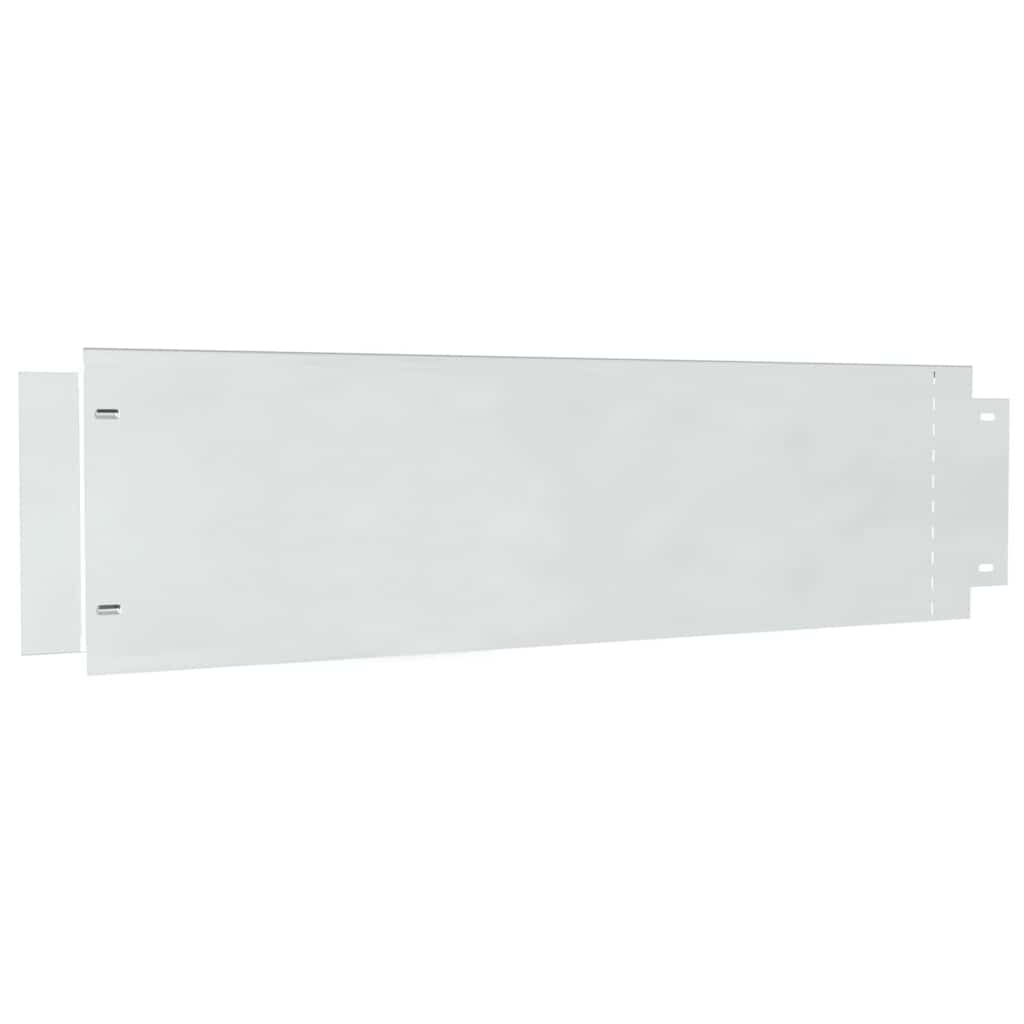 Rasenkanten 5 Pcs Silber 100 X 25 X 0,07 Cm Verzinkter Stahl