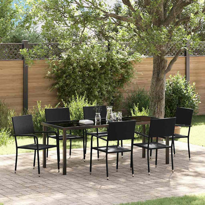 Garten Essgruppe Mit Kissen 9 Pcs Poly-Rattan