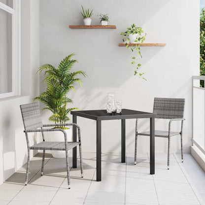 Garten Essgruppe Mit Kissen 9 Pcs Poly-Rattan