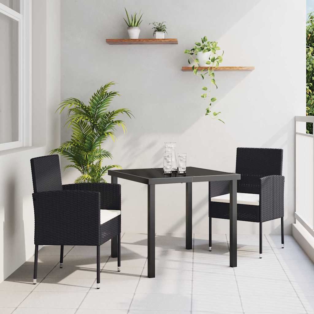Garten Essgruppe Mit Kissen 7 Pcs Poly-Rattan