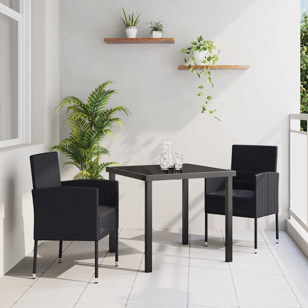 Garten Essgruppe Mit Kissen 7 Pcs Poly-Rattan