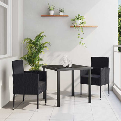 Garten Essgruppe Mit Kissen 7 Pcs Poly-Rattan