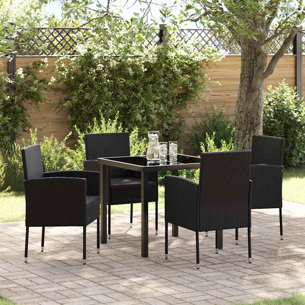 Garten Essgruppe Mit Kissen 7 Pcs Poly-Rattan