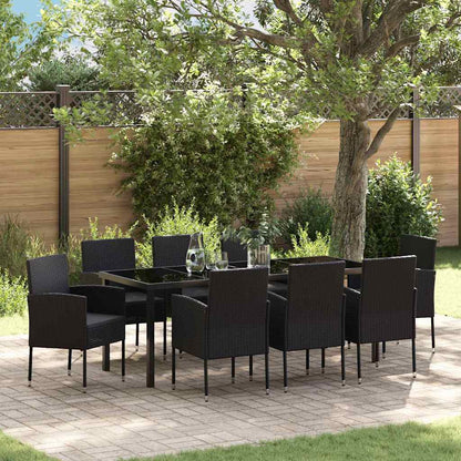 Garten Essgruppe Mit Kissen 7 Pcs Poly-Rattan