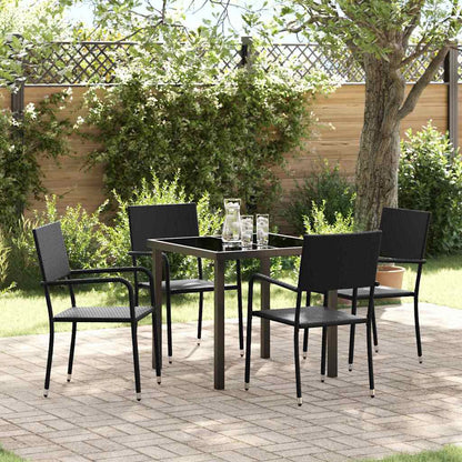 Garten Essgruppe Mit Kissen 9 Pcs Poly-Rattan