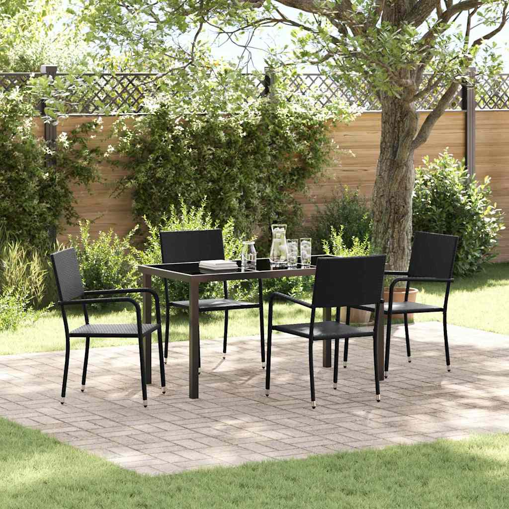 Garten Essgruppe Mit Kissen 9 Pcs Poly-Rattan