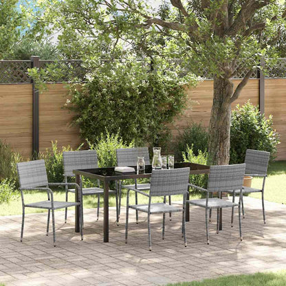 Garten Essgruppe Mit Kissen 9 Pcs Poly-Rattan