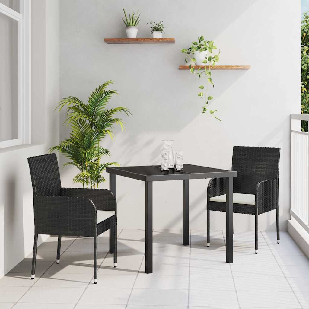 Garten Essgruppe Mit Kissen 7 Pcs Poly-Rattan