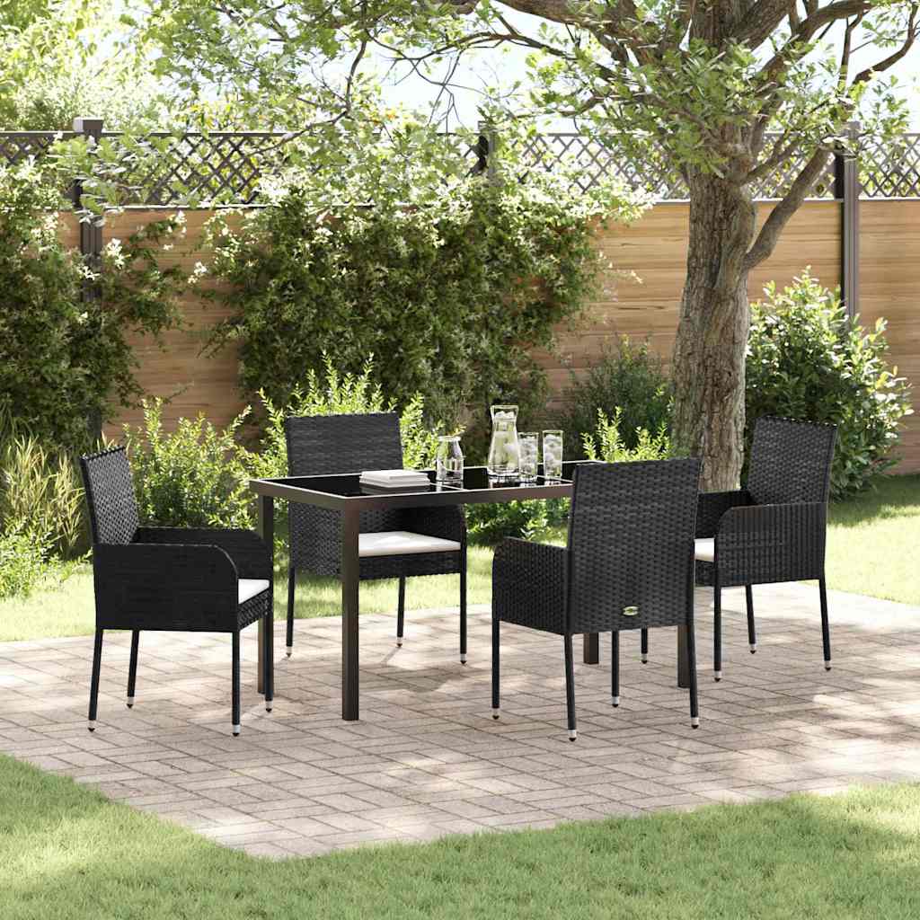 Garten Essgruppe Mit Kissen 7 Pcs Poly-Rattan