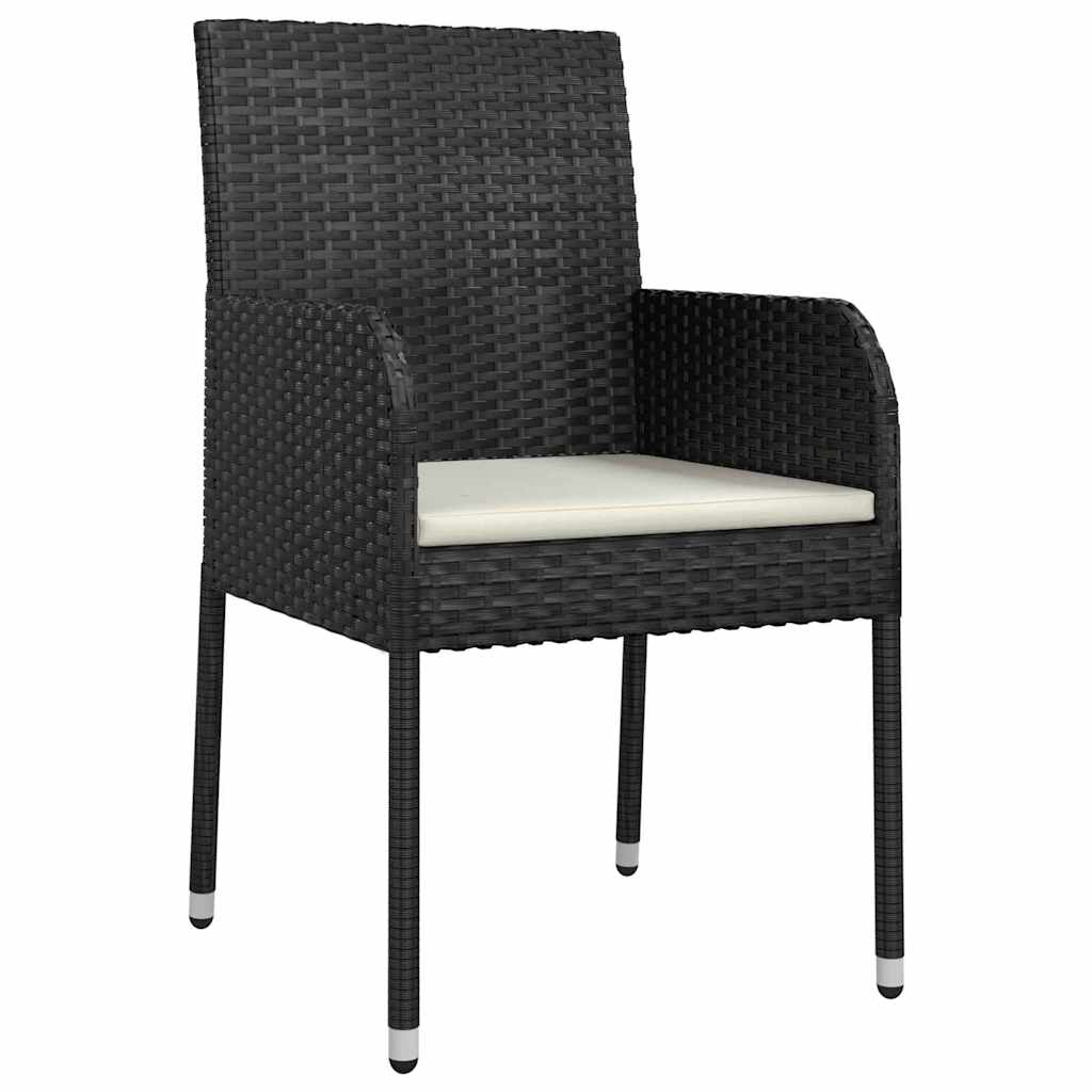 Garten Essgruppe Mit Kissen 7 Pcs Poly-Rattan