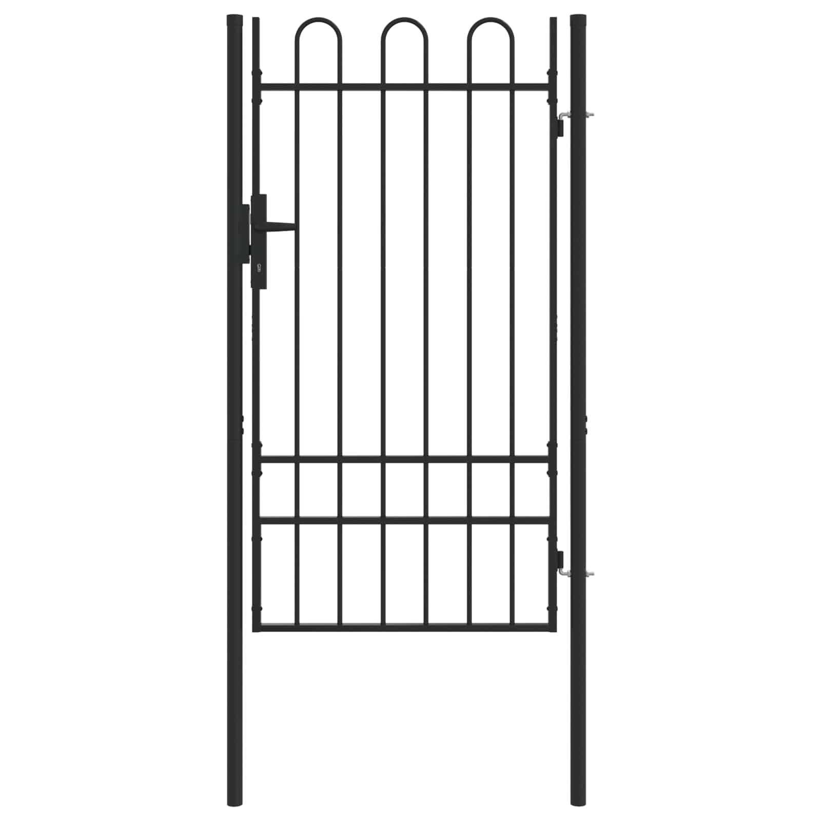 Zauntor Boxtel 103 X 225 Cm Pulverbeschichteter Stahl