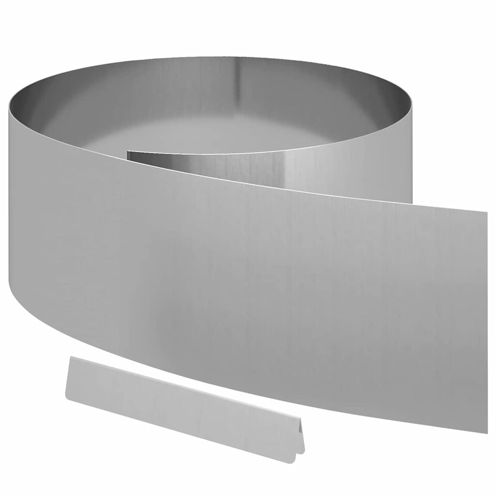 Raseneinfassung Silber