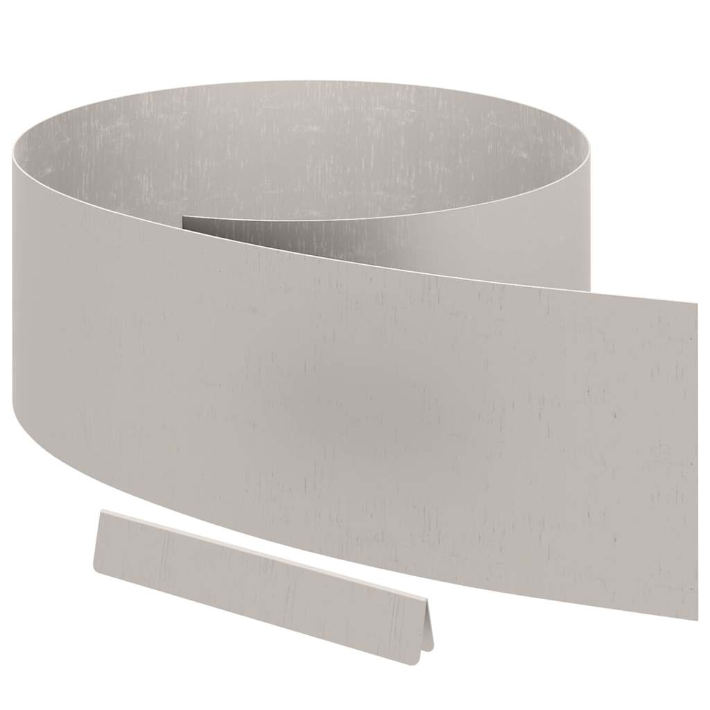 Raseneinfassung 4 Pcs Rostig 450 X 0,05 X 25 Cm