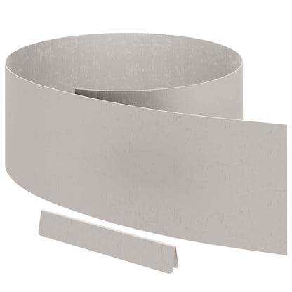 Raseneinfassung 4 Pcs Rostig 450 X 0,05 X 25 Cm