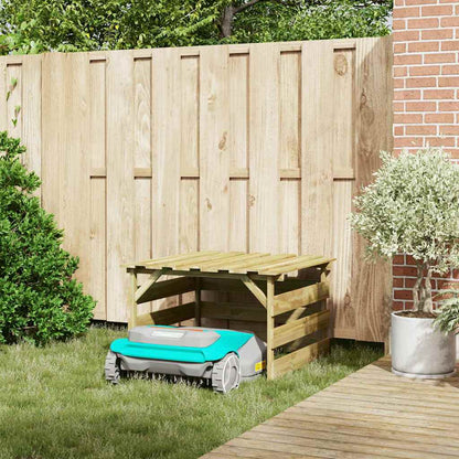 Rasenmäher Garage Braun 84 X 80 X 56 Cm