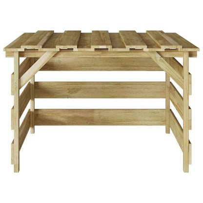 Rasenmäher Garage Braun 84 X 80 X 56 Cm