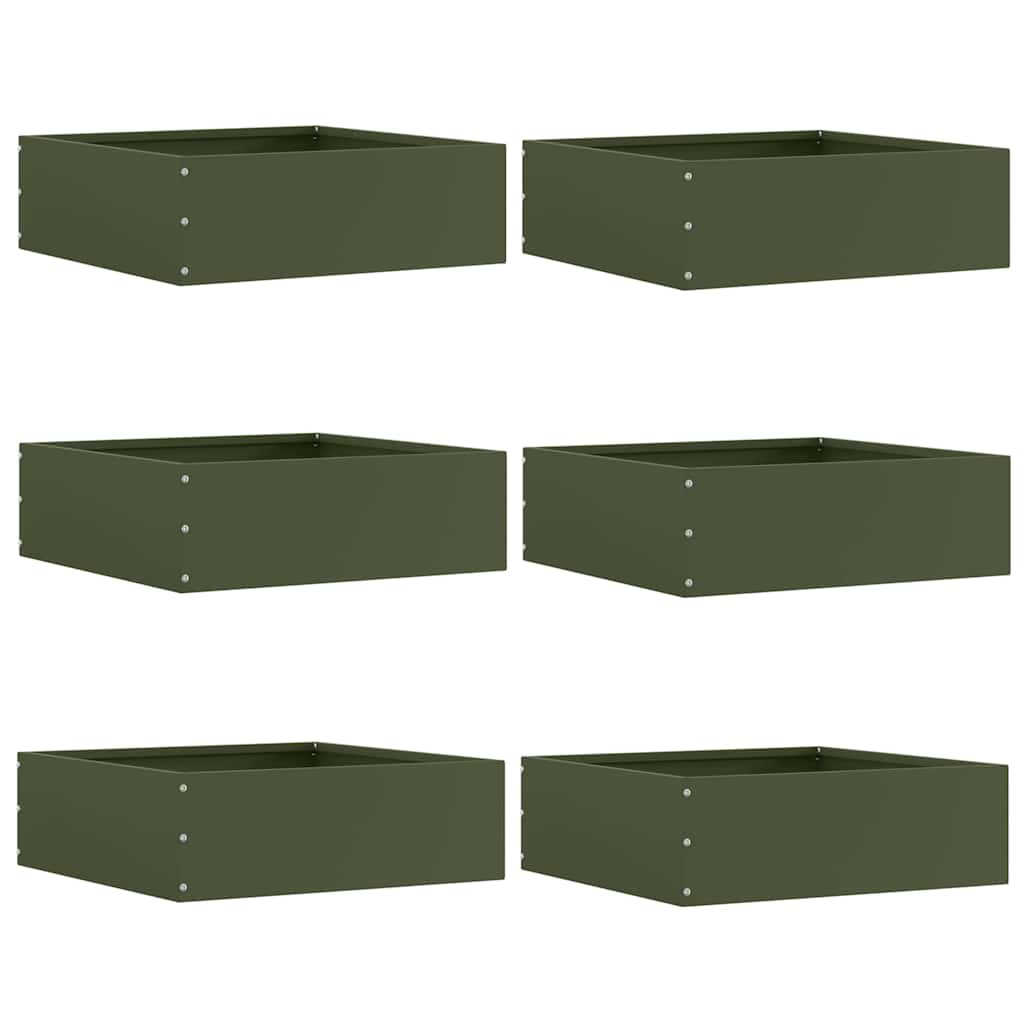 Raseneinfassung 6 Pcs Rostig