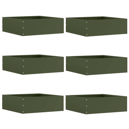 Raseneinfassung 6 Pcs Rostig