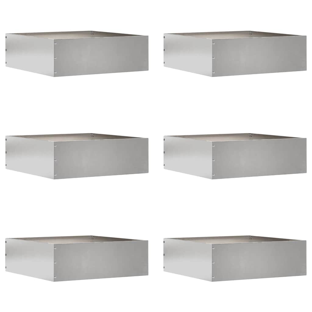 Raseneinfassung 6 Pcs Rostig