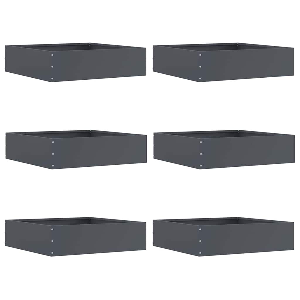 Raseneinfassung 6 Pcs Rostig