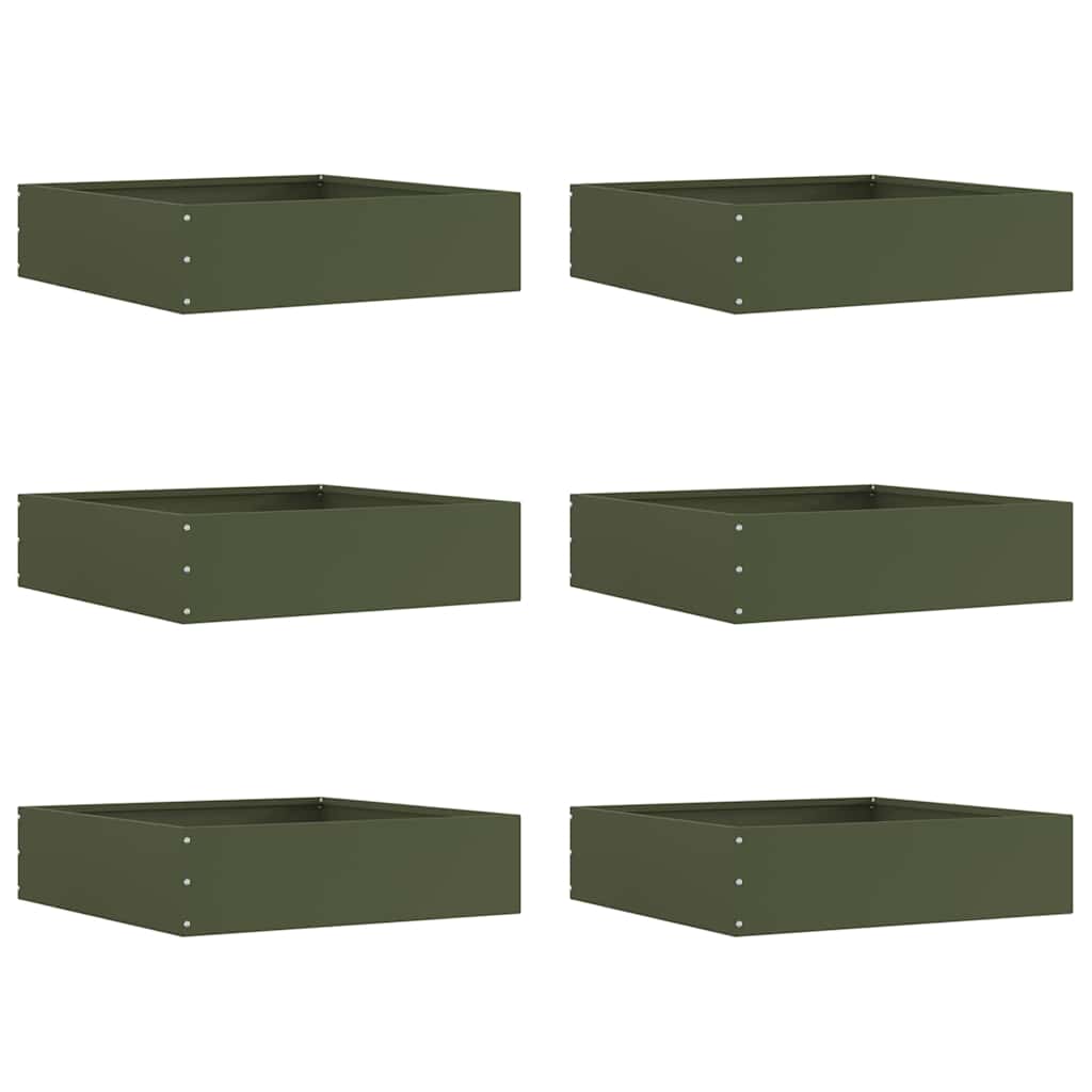 Raseneinfassung 6 Pcs Rostig