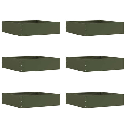 Raseneinfassung 6 Pcs Rostig