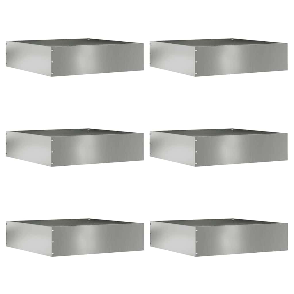 Raseneinfassung 6 Pcs Rostig